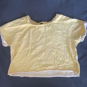 Yellow Crop Top